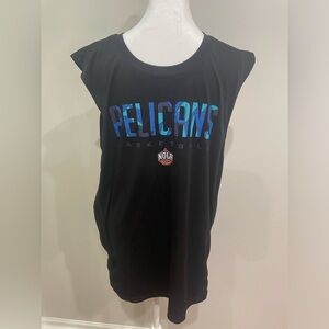 New Orleans Pelicans NBA Jersey Black NOLA Black Basketball Jersey Large Size